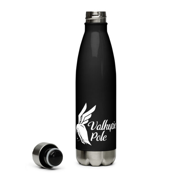 Black Stainless Steel Drinking Bottle - Valkyrie Pole